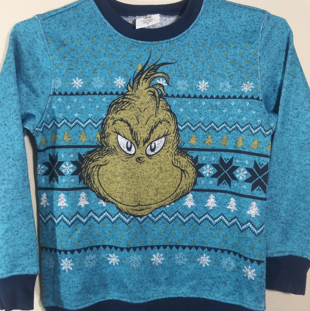 Dr Seuss "The Grinch" Holiday Sweater